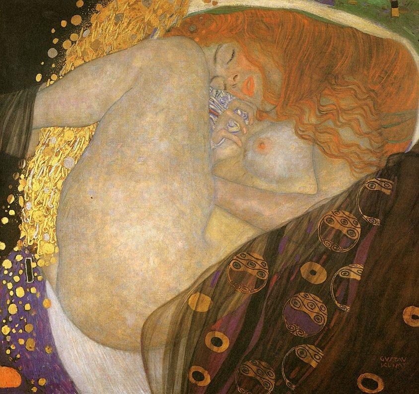 Gustav Klimt Danae